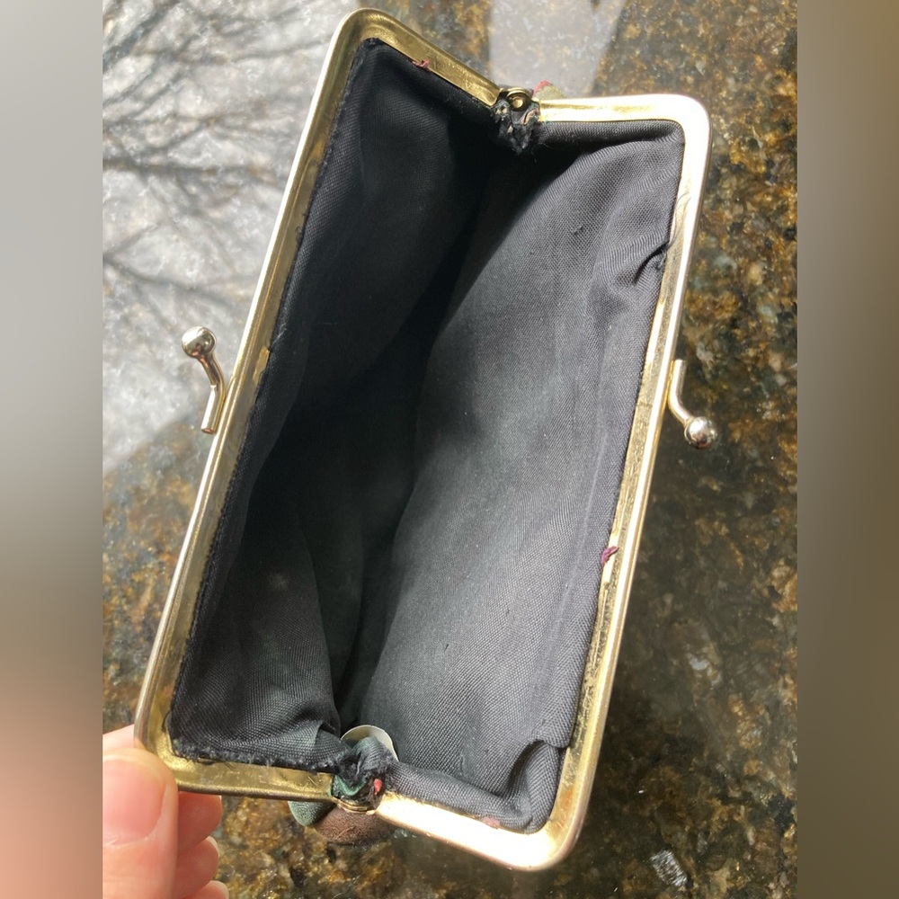 Vintage Patchwork Leather Clutch - image 5